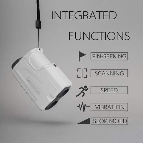 Image of Gogogo Golf Rangefinder - GS19W White 900Y - StrikinGolf