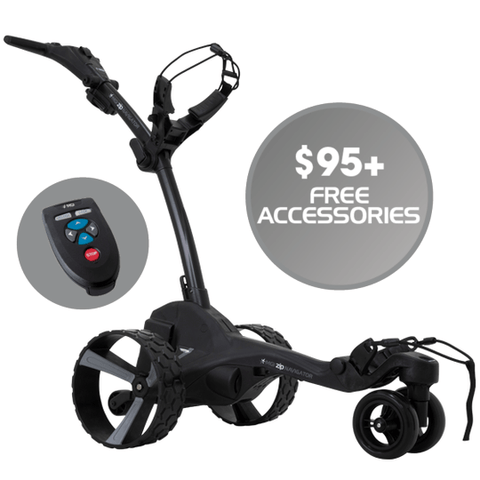 Image of MGI Zip Navigator Remote Control Electric Golf Caddy - StrikinGolf