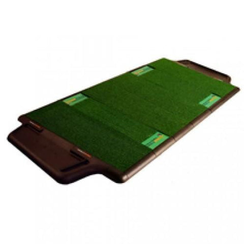 Image of True Strike Double Golf Mat - StrikinGolf