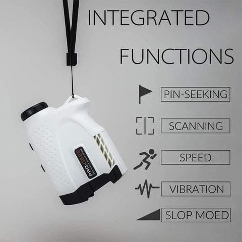 Image of Gogogo Golf Rangefinder - GS24 White 650Y - StrikinGolf