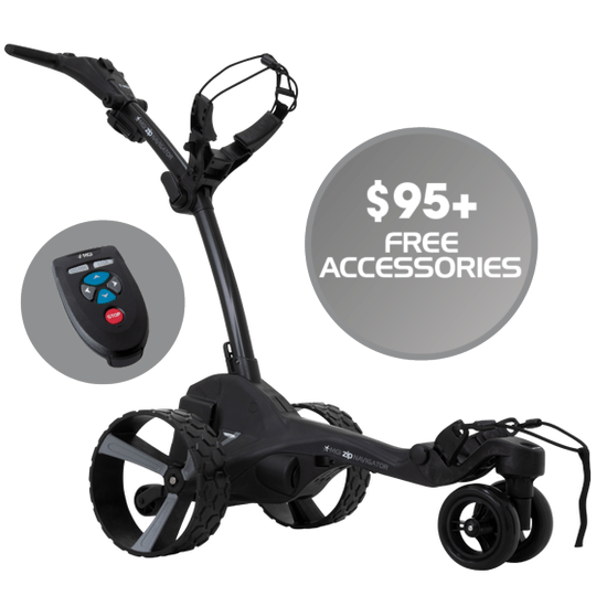 MGI Zip Navigator Remote Control Electric Golf Caddy - StrikinGolf