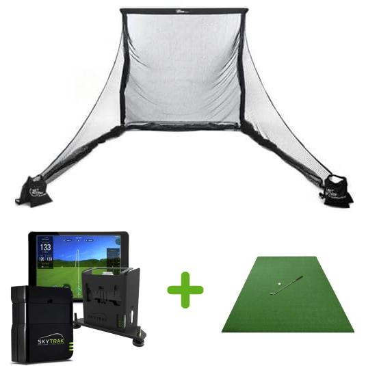 SkyTrak Golf Simulator Package with Net