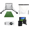 SkyTrak Golf Simulator Package with Net & Screen