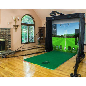 The Net Return Simulator Series Golf Net & Screen - StrikinGolf