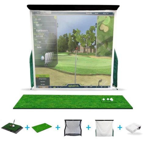 Image of Golf In A Box 3 | Optishot Simulator Package - StrikinGolf